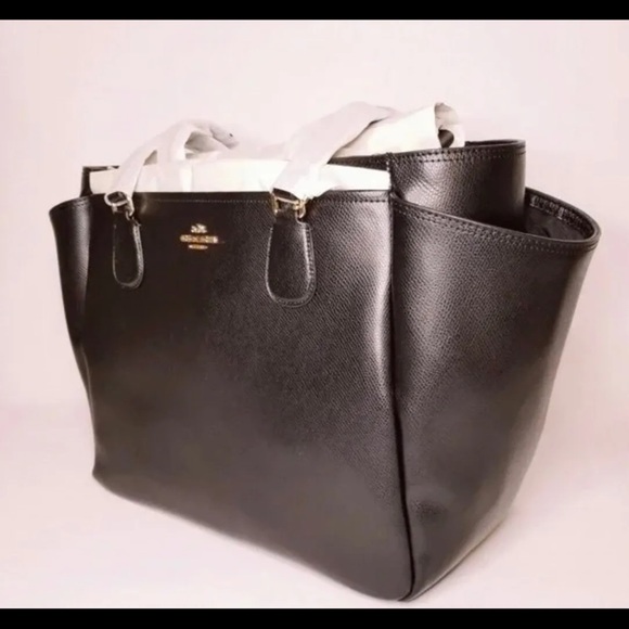 Coach leather multi function bag. - Picture 3 of 5